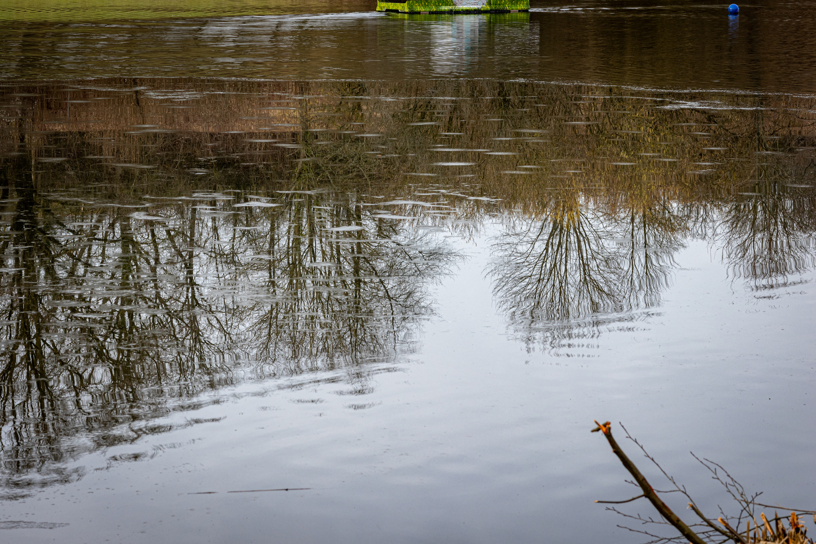 Spiegelungen am Kreuzbergsee