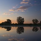 Spiegelungen am Ladeburger Stausee 03