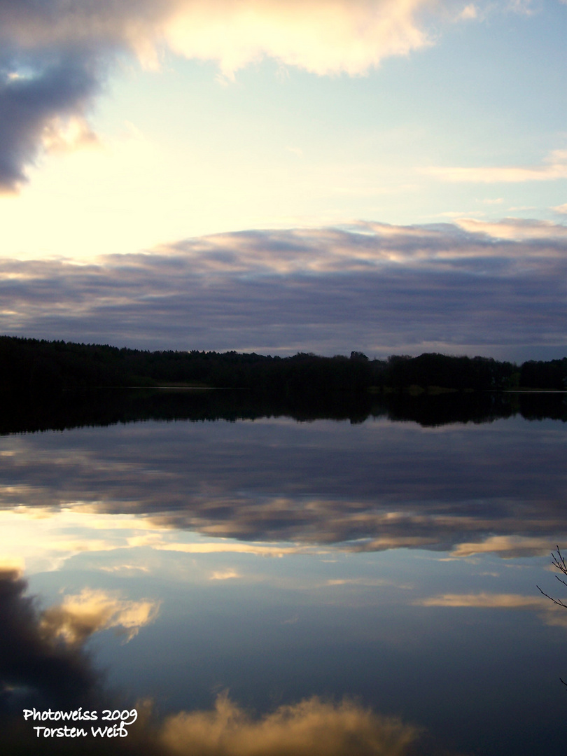 Spiegelungen am Lütjensee