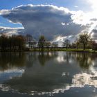 Spiegelungen am Weiher