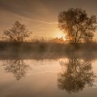 Spiegelungen an der Lahn