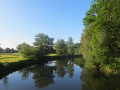 Spiegelungen an der Leine