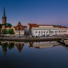 Spiegelungen an der Obertrave