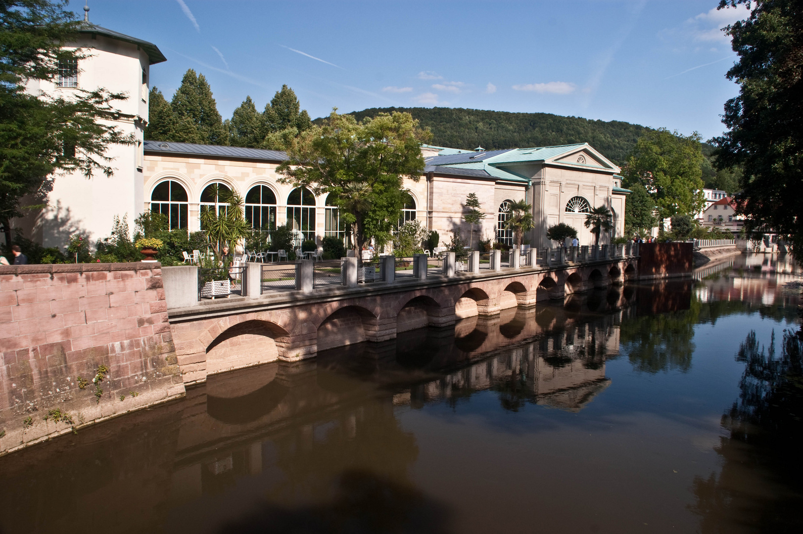 Spiegelungen an der Saale