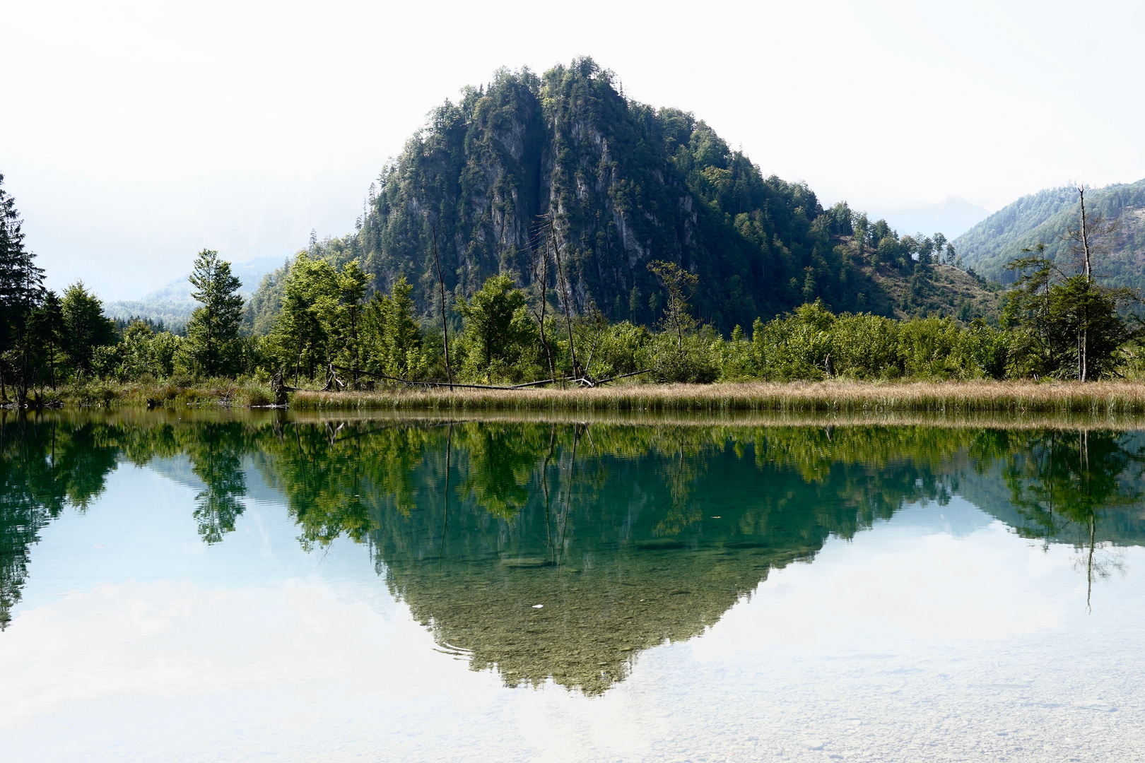 Spiegelungen im Almsee