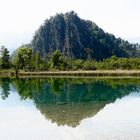 Spiegelungen im Almsee