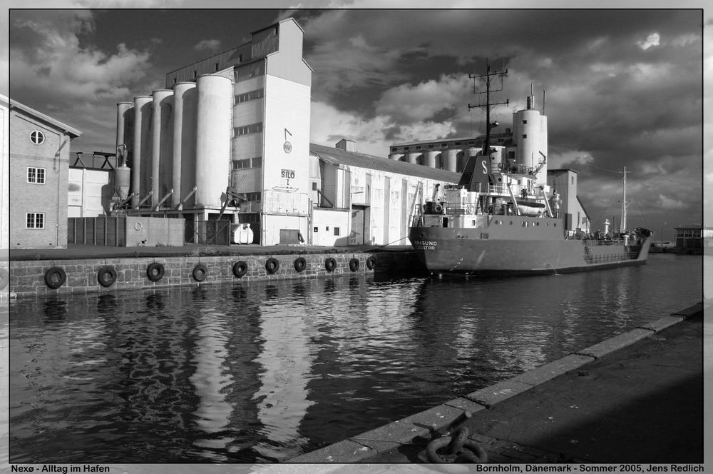 Spiegelungen im Hafen von Nexø IV