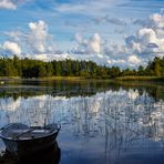 Spiegelungen im See