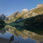 Spiegelungen im Seealpsee