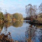 Spiegelungen im Wasser