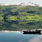 Spiegelungen im Wasser