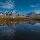 Spiegelungen in Abruzzo am Rosso Grande