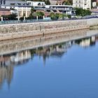 SPIEGELUNGEN IN DER ELBE BEI MAGDEBURG