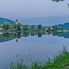 Spiegelungen in der Mosel bei Zell