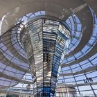 Spiegelungen in der Reichstagskuppel