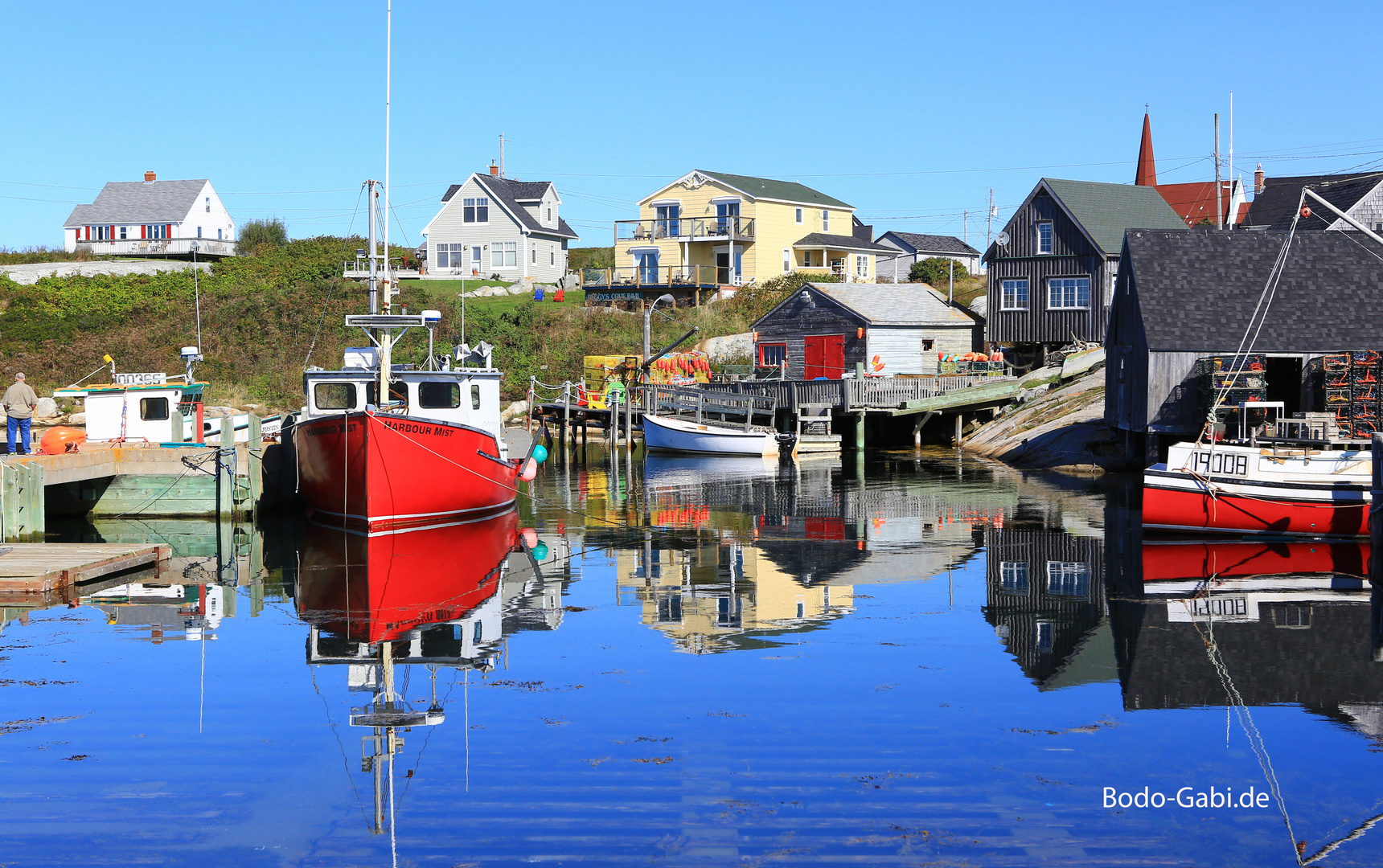 Spiegelungen in Peggy´s Cove III