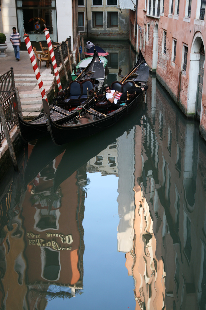 Spiegelungen in Venedig