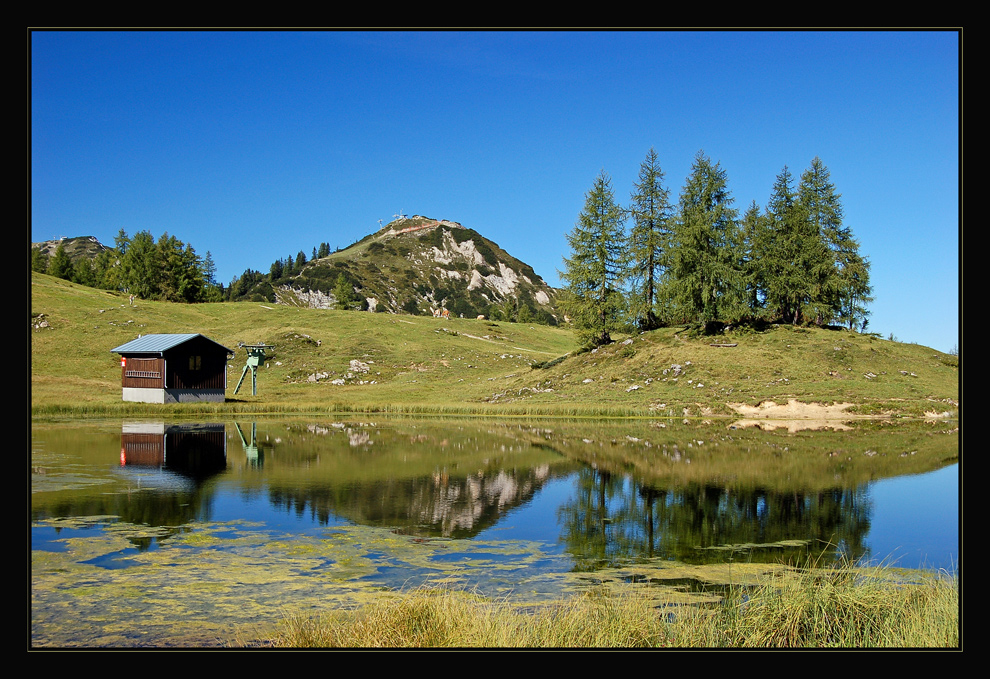 Spiegelungen - Tauplitzsee *3*