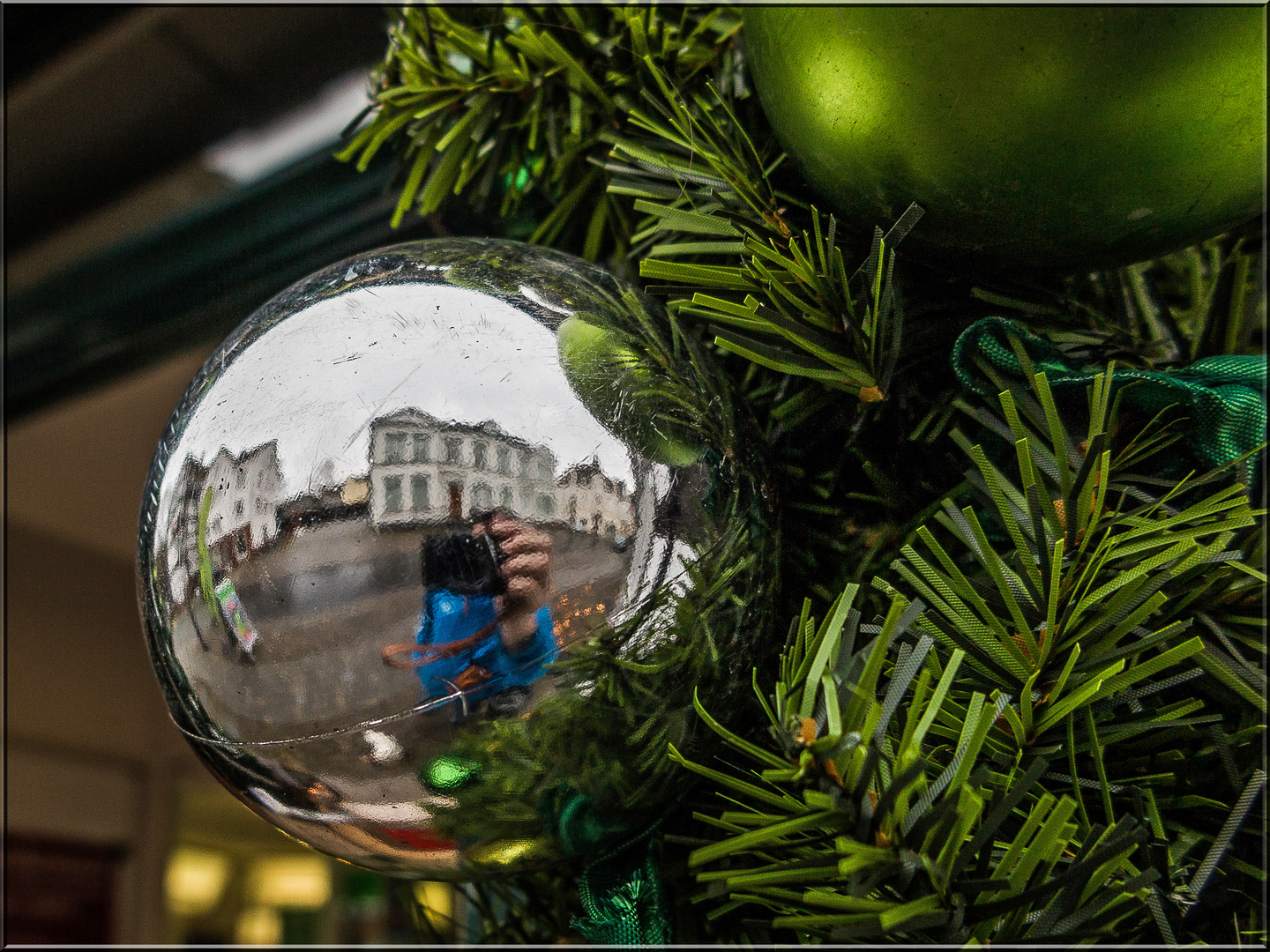 Spiegelweihnachtsdienstagsfoto ;-)