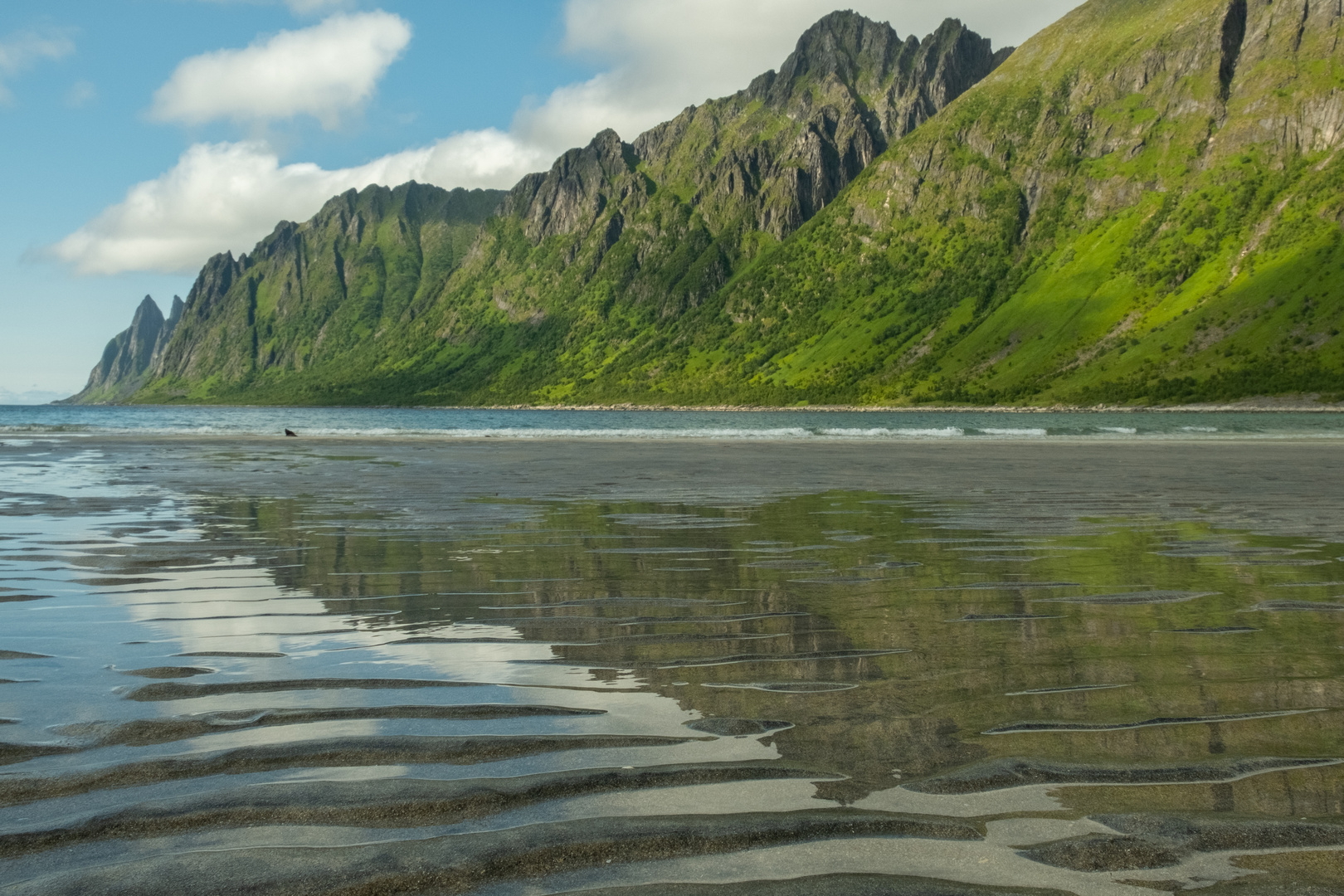 Spieglein Spieglein auf dem Sand