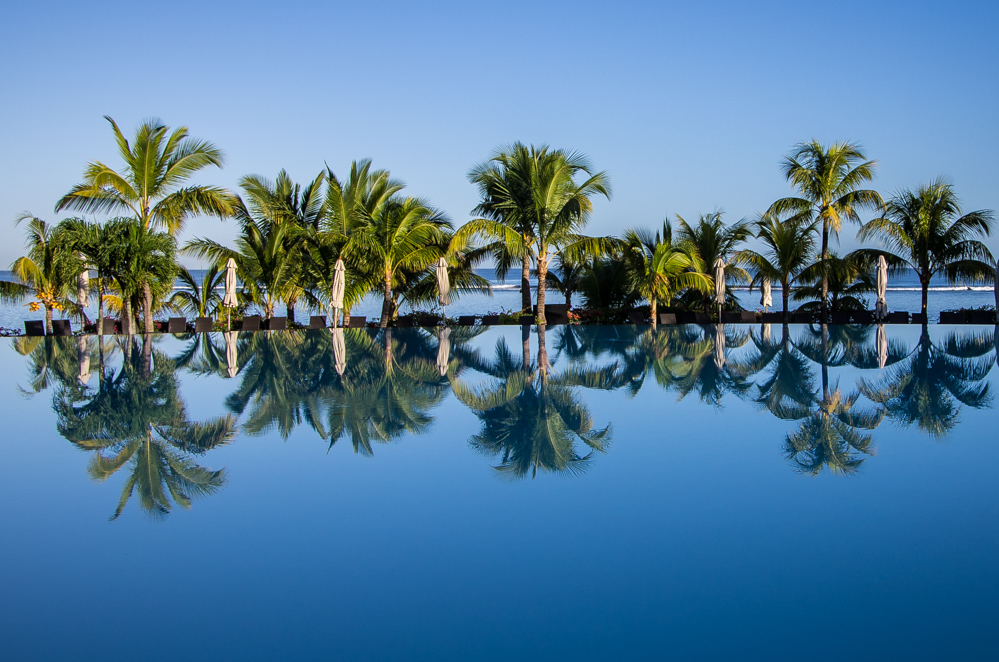 Spieglein, Spieglein dort im Pool...