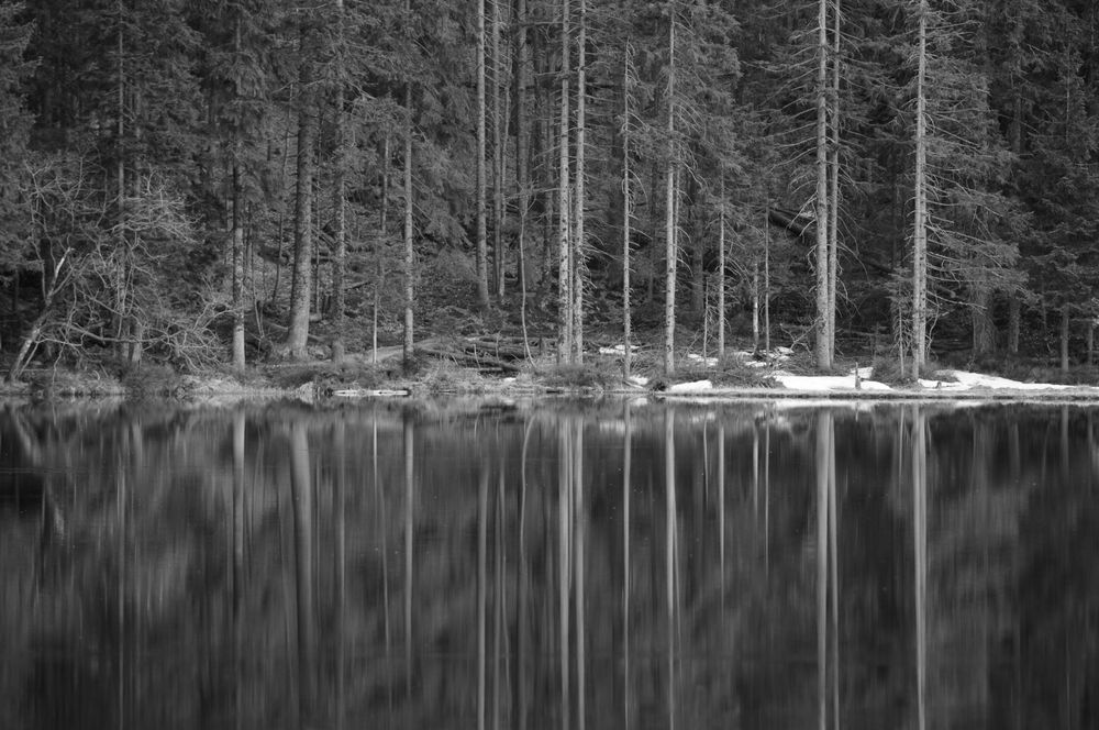 Spieglein Spieglein im glänzenden Wasser, sag, wann wird das Wetter besser,