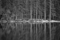 Spieglein Spieglein im glänzenden Wasser, sag, wann wird das Wetter besser,