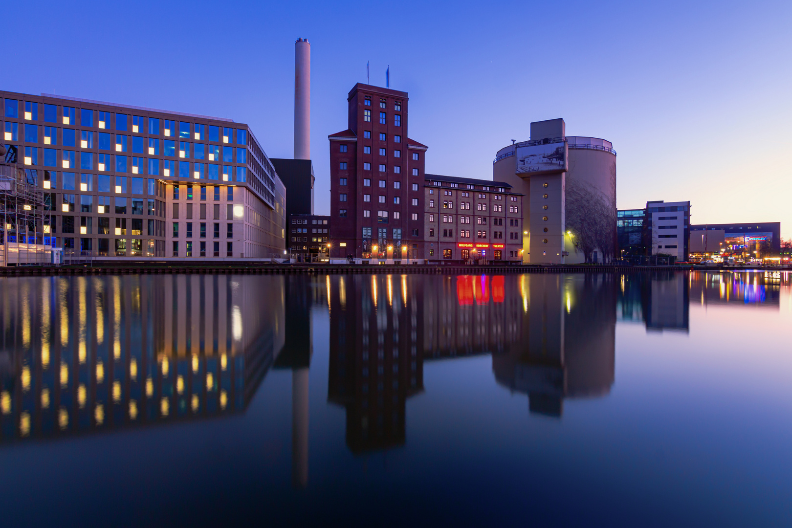 Spieglung am MünsterHafen