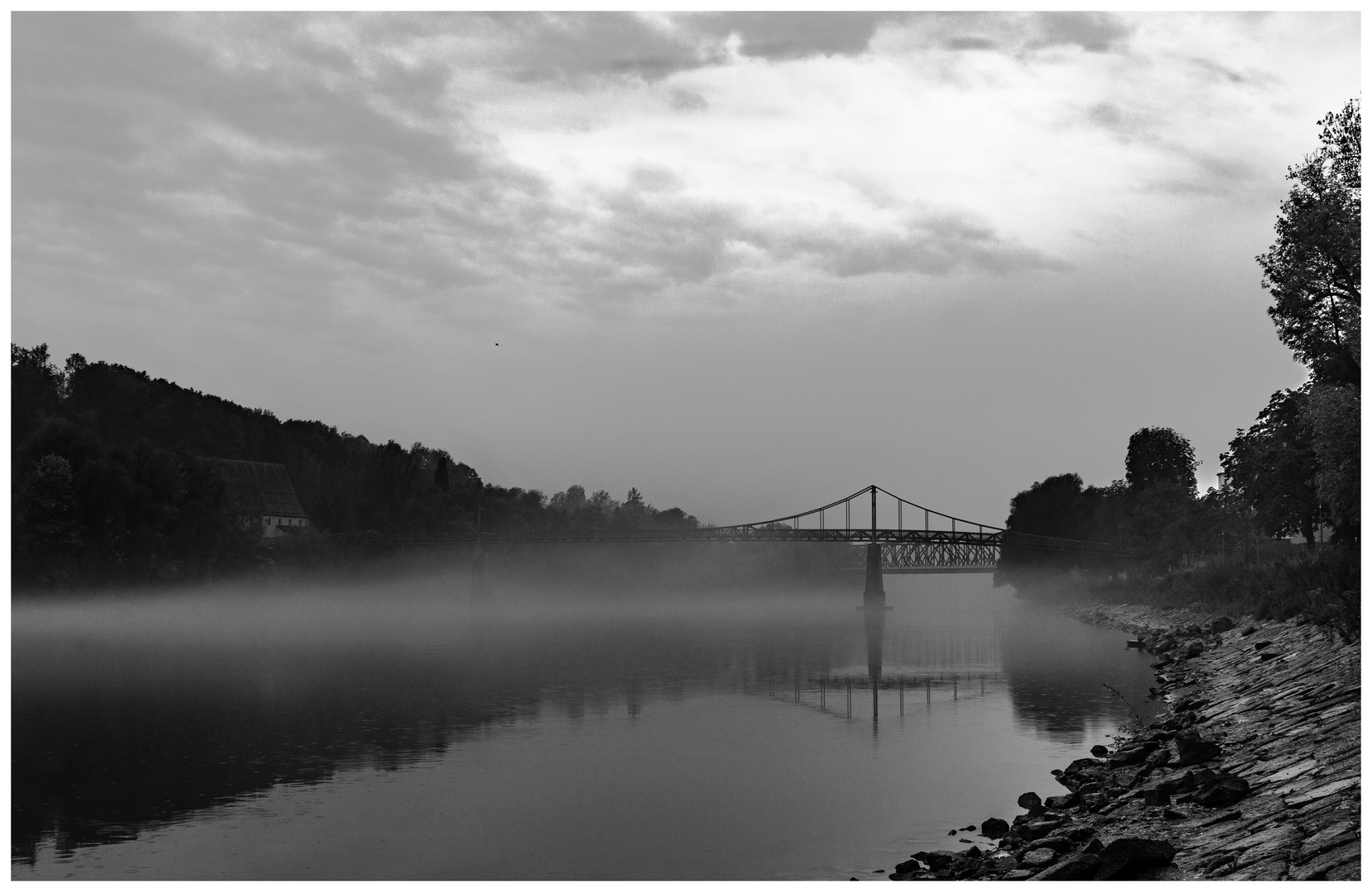 Spieglung im Nebel