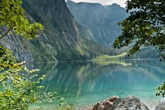 Spieglung im Obersee Königssee