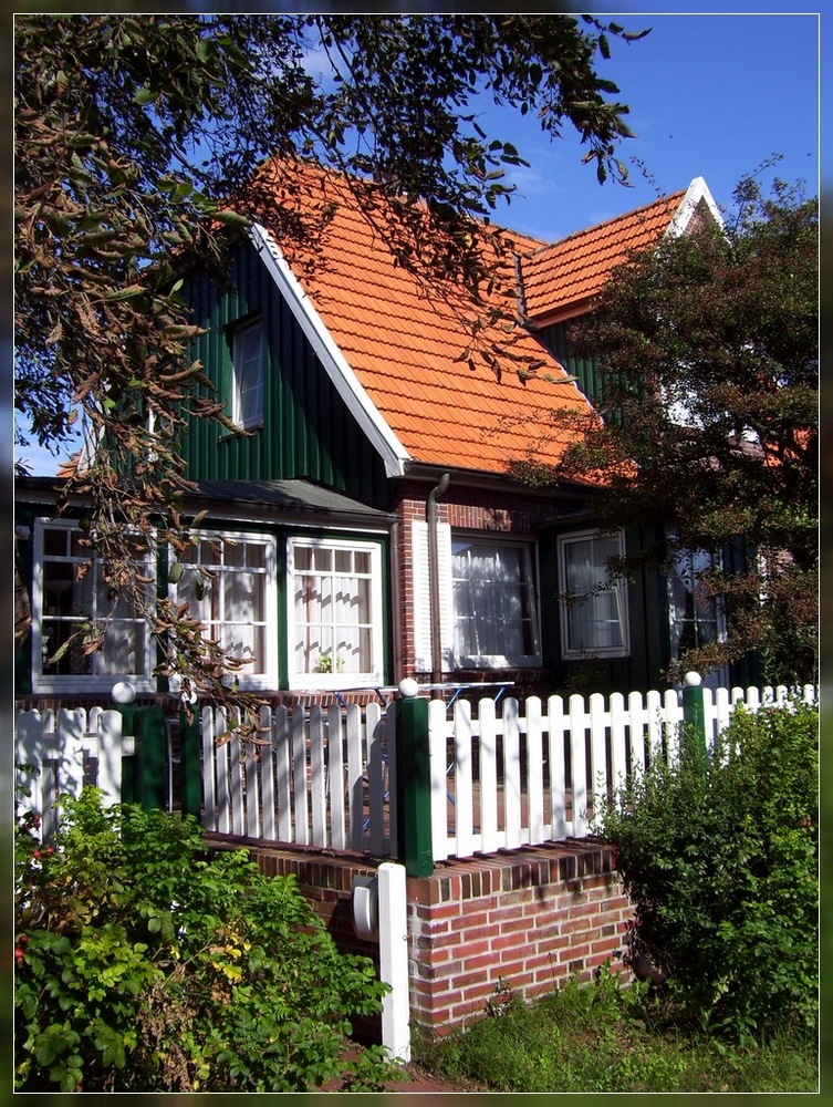 Spiekeroog September 2007 - friesisches Wohnhaus