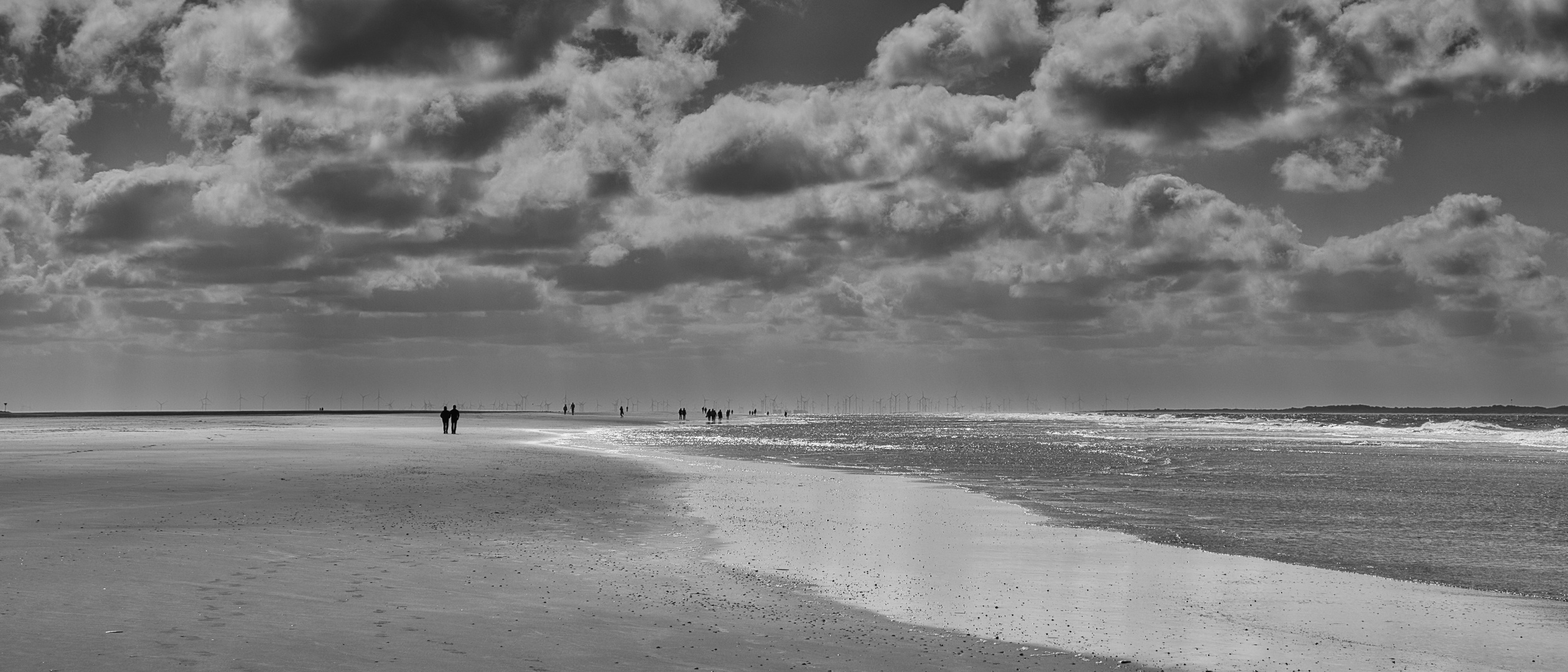 Spiekeroog Strandspaziergänger