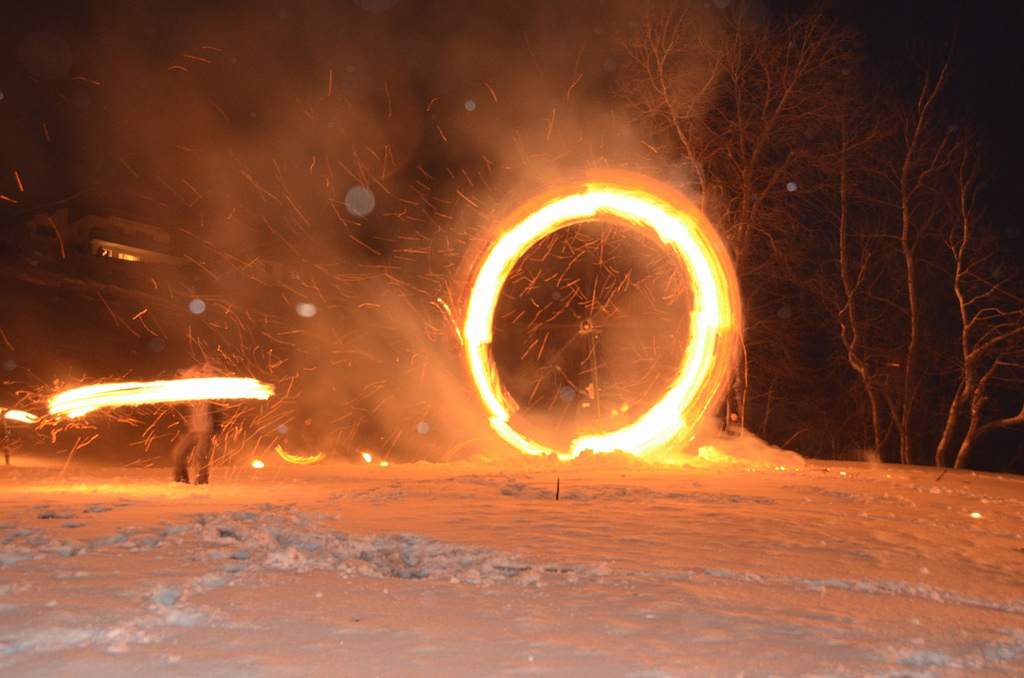 Spiel mit dem Feuer