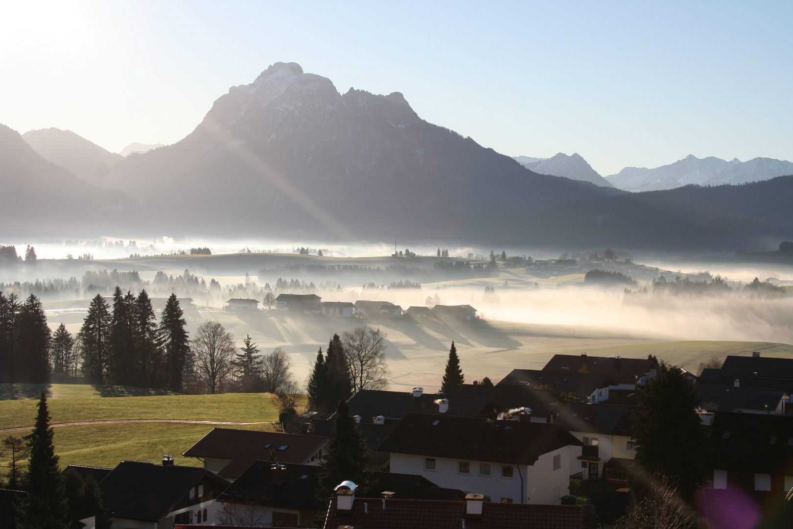 Spiel mit Licht und Schatten