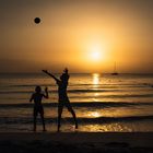 Spiel und Spaß am Strand 