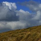 Spiel zwischen Düne und Wolken