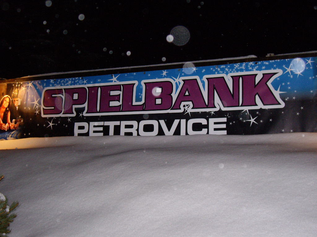 Spielbank im Winter