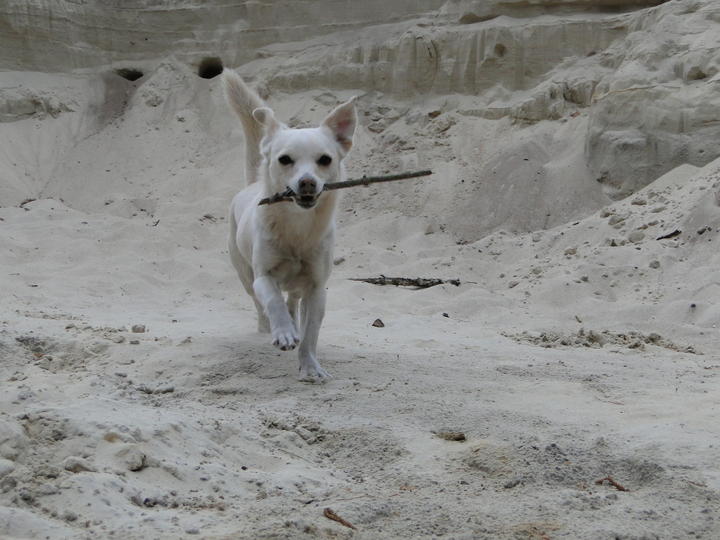 ....spielen im Sand