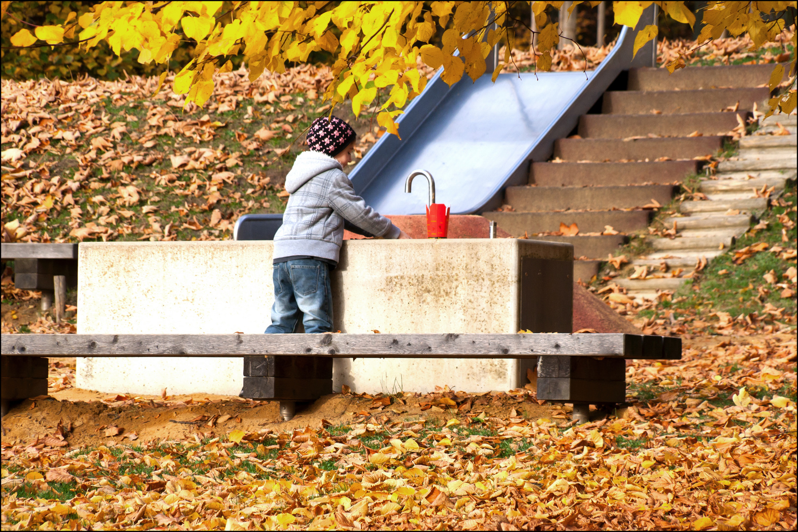 Spielen im Stadtpark