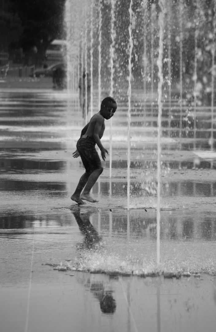 Spielen im Wasser