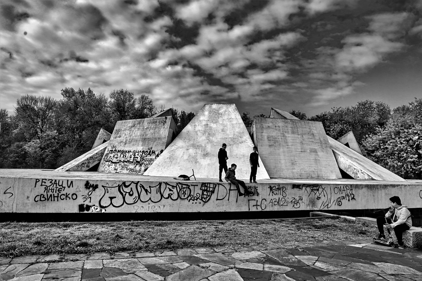 spielen und Beton in Plovdiv