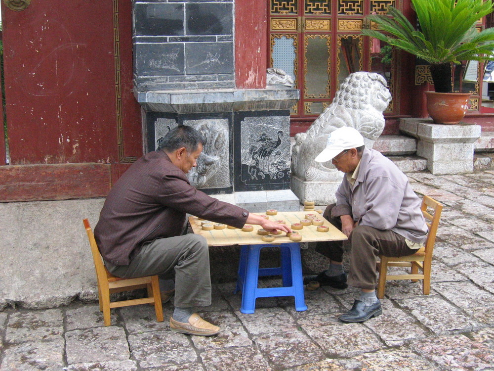 Spieler in Litjang, China