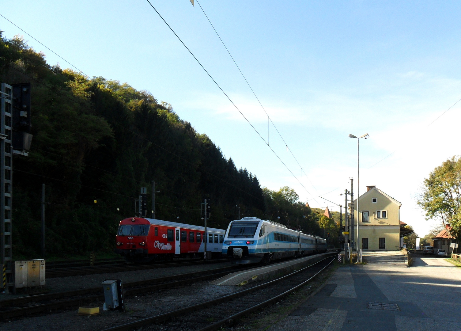 Spielfeld Pendolino und Sbahn aus Ra