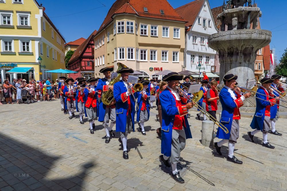 Spielmannszug in Nördlingen