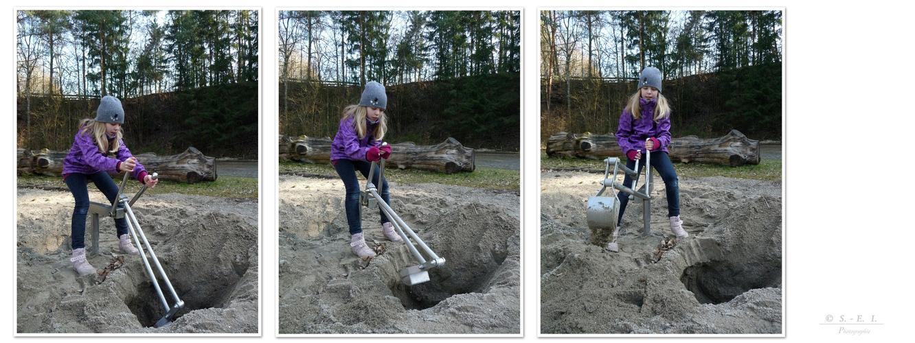 " Spielplatz am blauen Steinbruch * Serien - Ende "