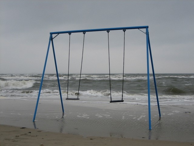 Spielplatz am Meer