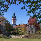 Spielplatz im Schlosspark von Schloss Ehrenstein in Ohrdruf