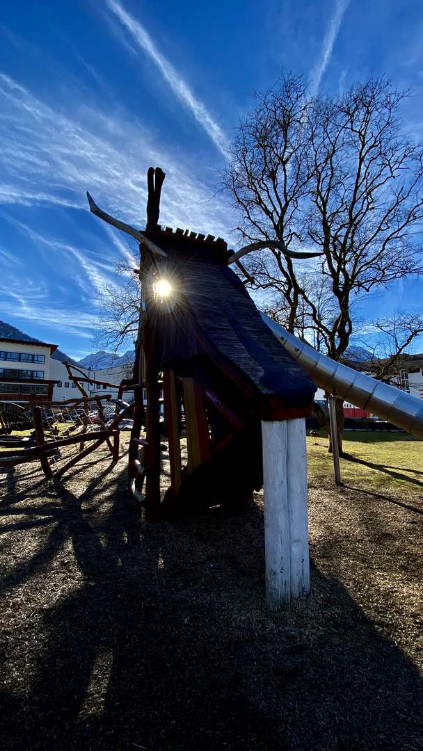 Spielplatz mit Aussicht