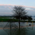 Spielplatz unter Wasser