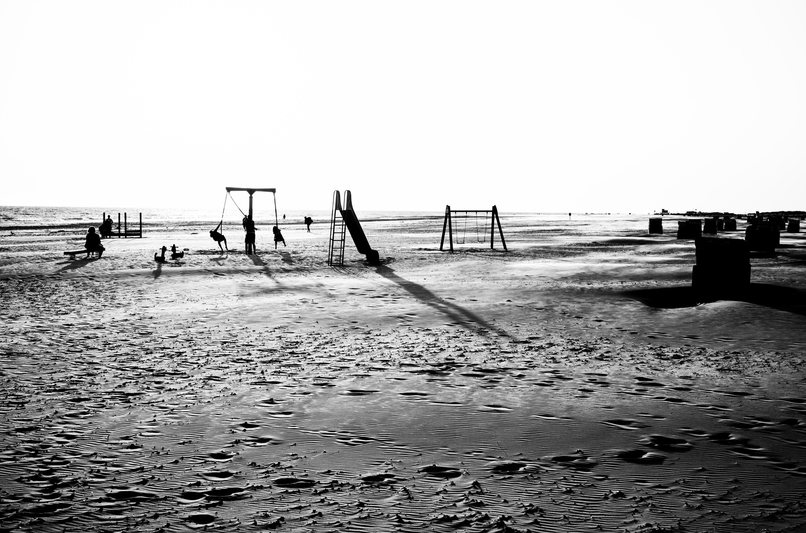 Spielspaß am Strand